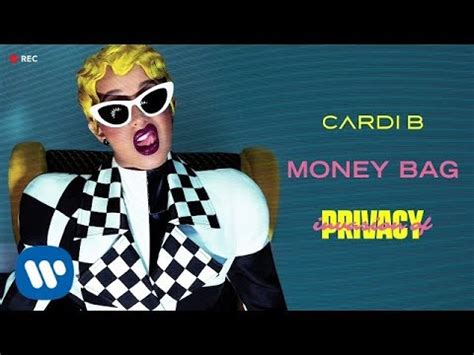 cardi b bags|money bag cardi b meaning.